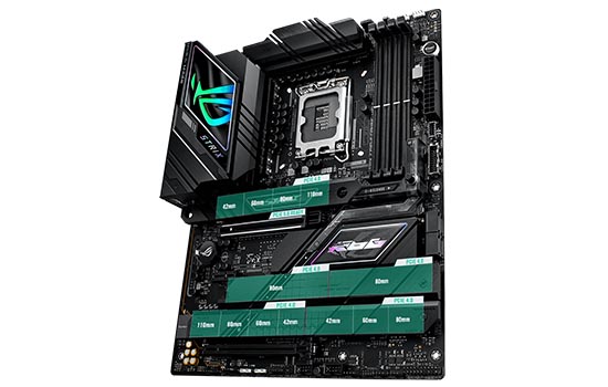 Placa Mãe Asus Rog Strix Z790-F Gaming WIFI II, Intel LGA 1700